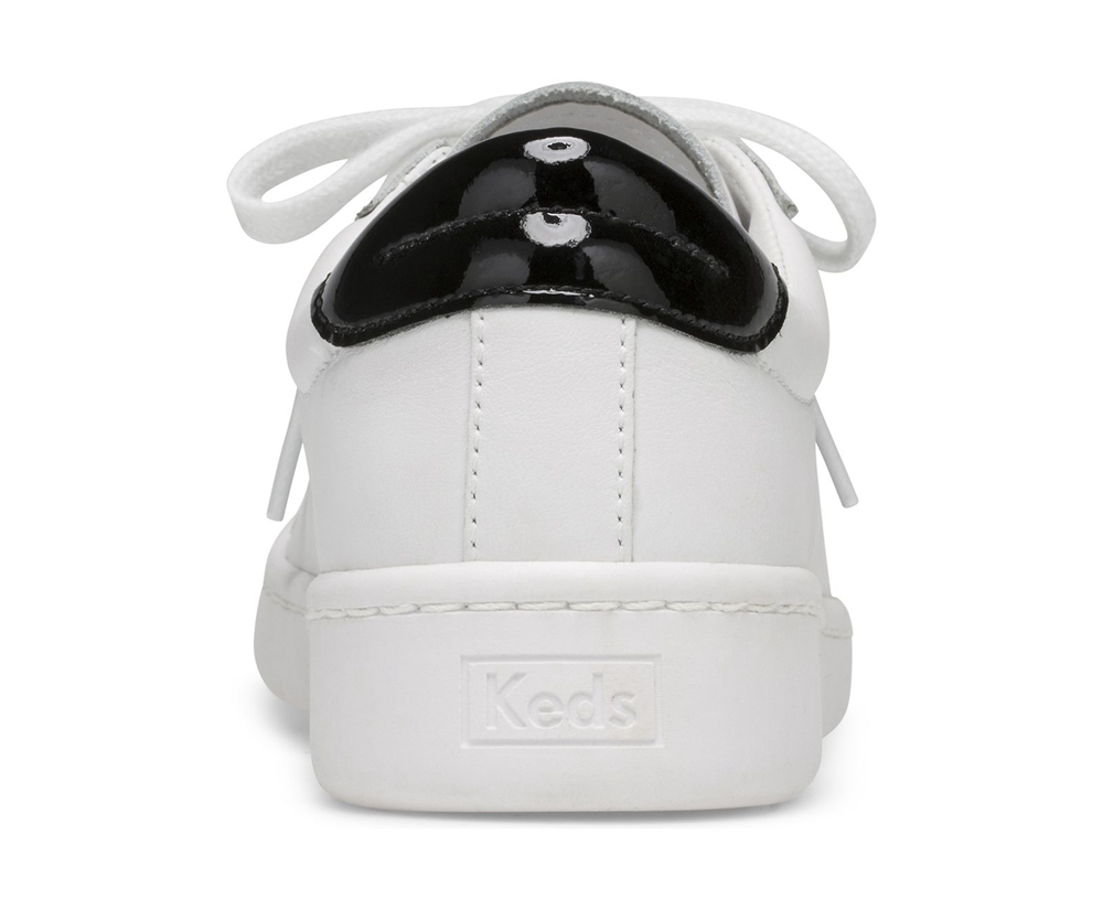 Tenis Keds Mujer Blancos - Ace Cuero - 9263-DYIMF